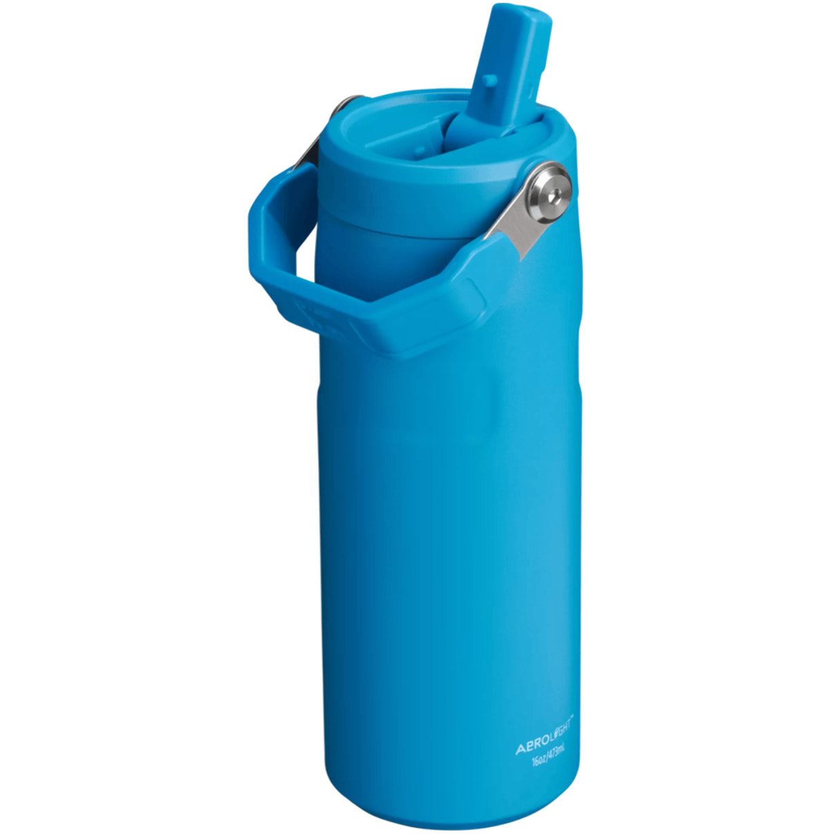 Botella de agua Isotermica Con Pajita - 0,47L - ICEFLOW™ BOTTLE FLIP STRAW 2.0 - Azure