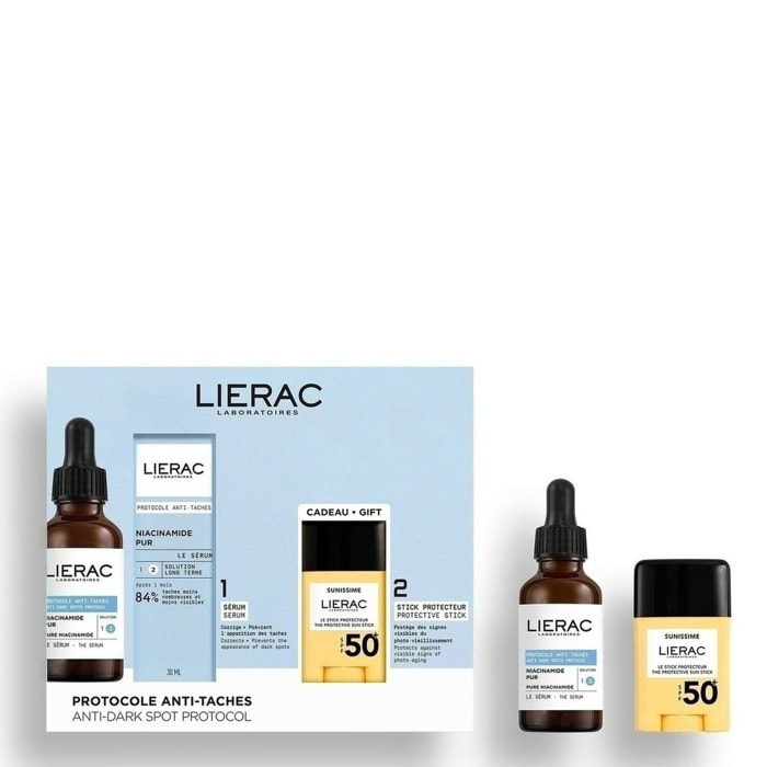 Protocole Anti-Tâches - Coffret Sérum Anti-Tâches 30ml + Stick Protecteur SPF50+ 10g