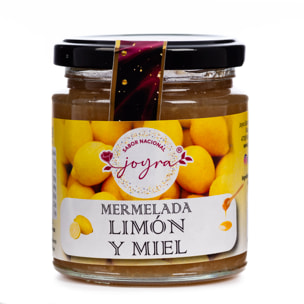 Mermelada artesanal de limón y miel, 255gr.