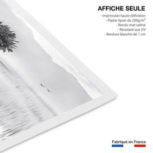 Affiche nature reflets d'eau Affiche seule