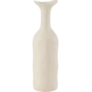 J-Line vase Agra - aluminium - blanc - small - 30 cm de hauteur