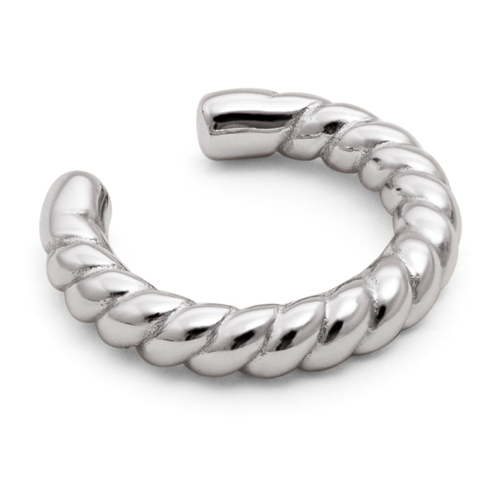 Pendiente Suelto Ear Cuff Tressia Plata