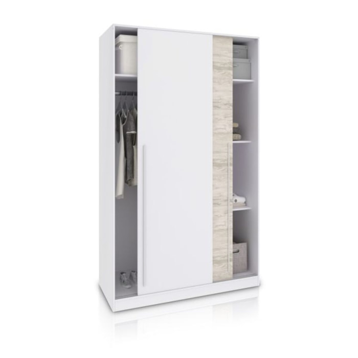 Armario Show 120 Blanco Artik (Blanco Mate) – Blanco Velho