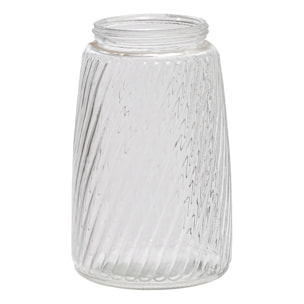 Bocal Striva rond 1,7L transparent