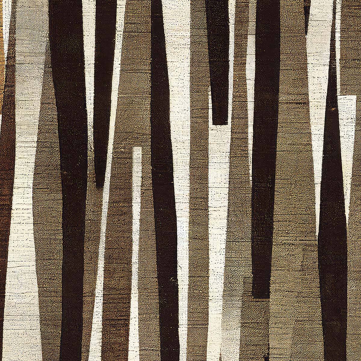 Papier peint tons années 70 Intissé