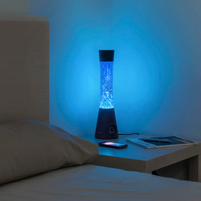 Lampe à Lave avec Haut-Parleur et Microphone Flow Lamp InnovaGoods