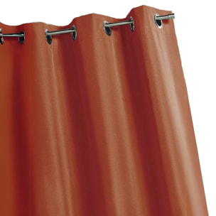 Rideau d'extérieur en tissu déperlant - Orange