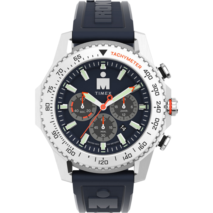 Timex Quartz Analog Chronograph Watch Ironman Finisher Adrenaline