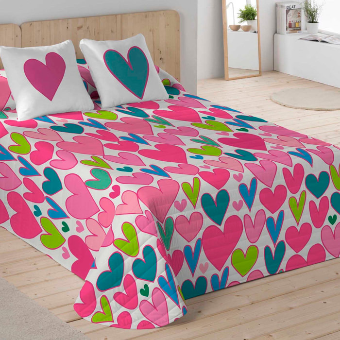 Icehome - Colcha Bouti Estampada - 100% Algodón - 70 gr/m² - Foraning