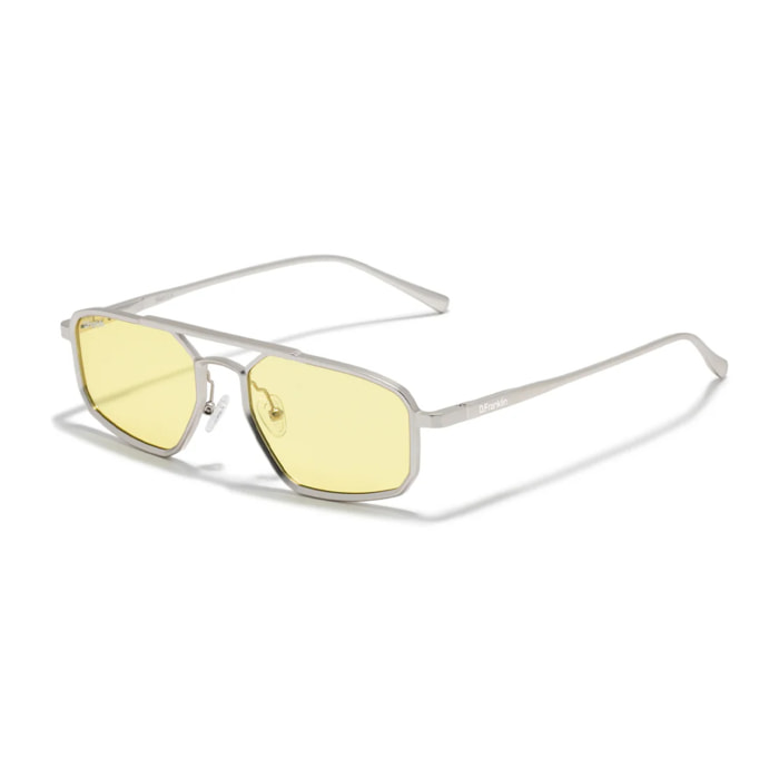 Gafas de Sol Muni LA Silver / Yellow D.Franklin