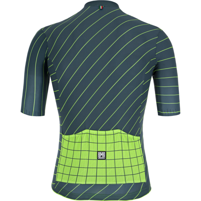 Sleek Dinamo - Maglia Eco - Verde Militare - Uomo