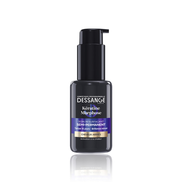 Dessange Kératine Morphose Soin Sans Rinçage Resurfaçant Semi-Permanent Cheveux Abîmés 50ml