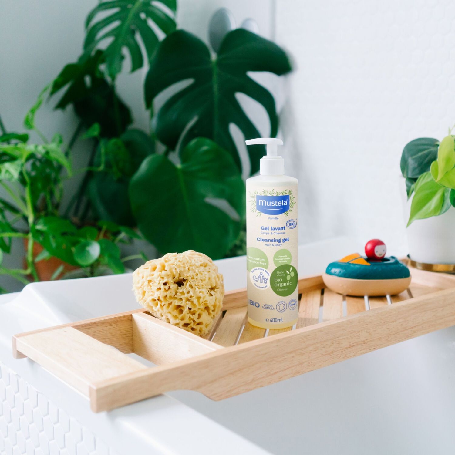 Gel Lavant BIO - Corps & Cheveux Sans Parfum 400 ml