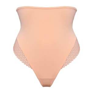 Culotte Romantic Net Control Brief High Waist