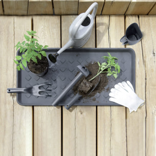 Juego de 6 herramientas de mano prosperplast respana gardening en color antracita