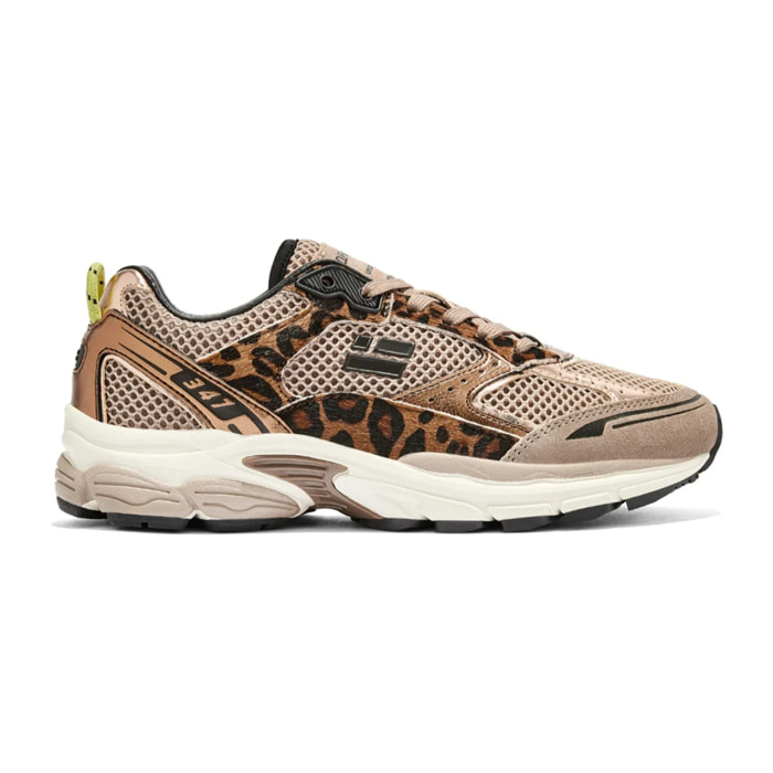 Zapatillas de Mujer 347 con Estampado de Leopardo D.Franklin