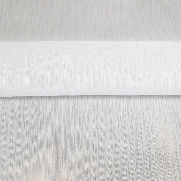 Tissu voile légère avec bas plombé - Blanc