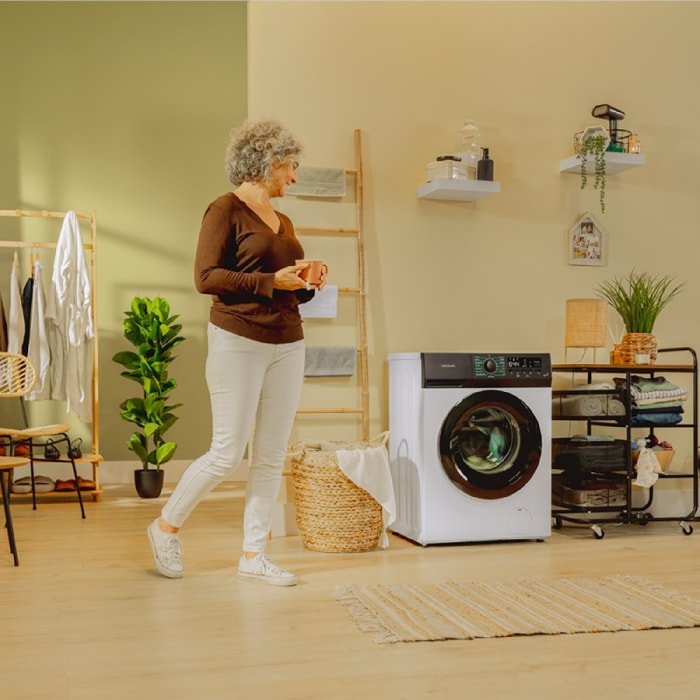 Cecotec Lavadora de carga frontal Lavadora bolero dresscode 9300 inverter a