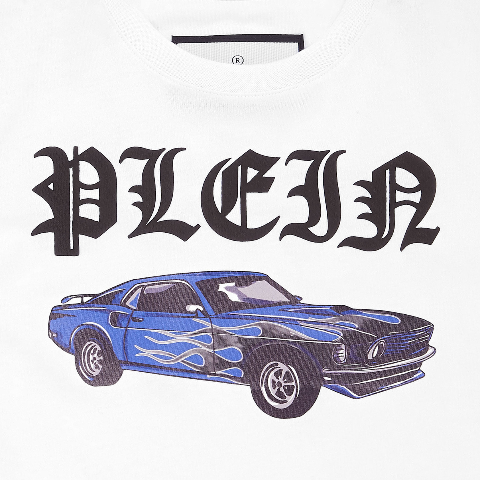 PHILIPP PLEIN T-Shirt Round Neck Ss RACING