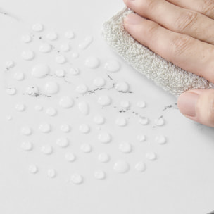 Scaffale Portapiante Moderno a 6 Ripiani Effetto Marmo e Oro