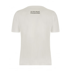 T-Shirt Bmx Urban - Uci Official - Bianco - Uomo
