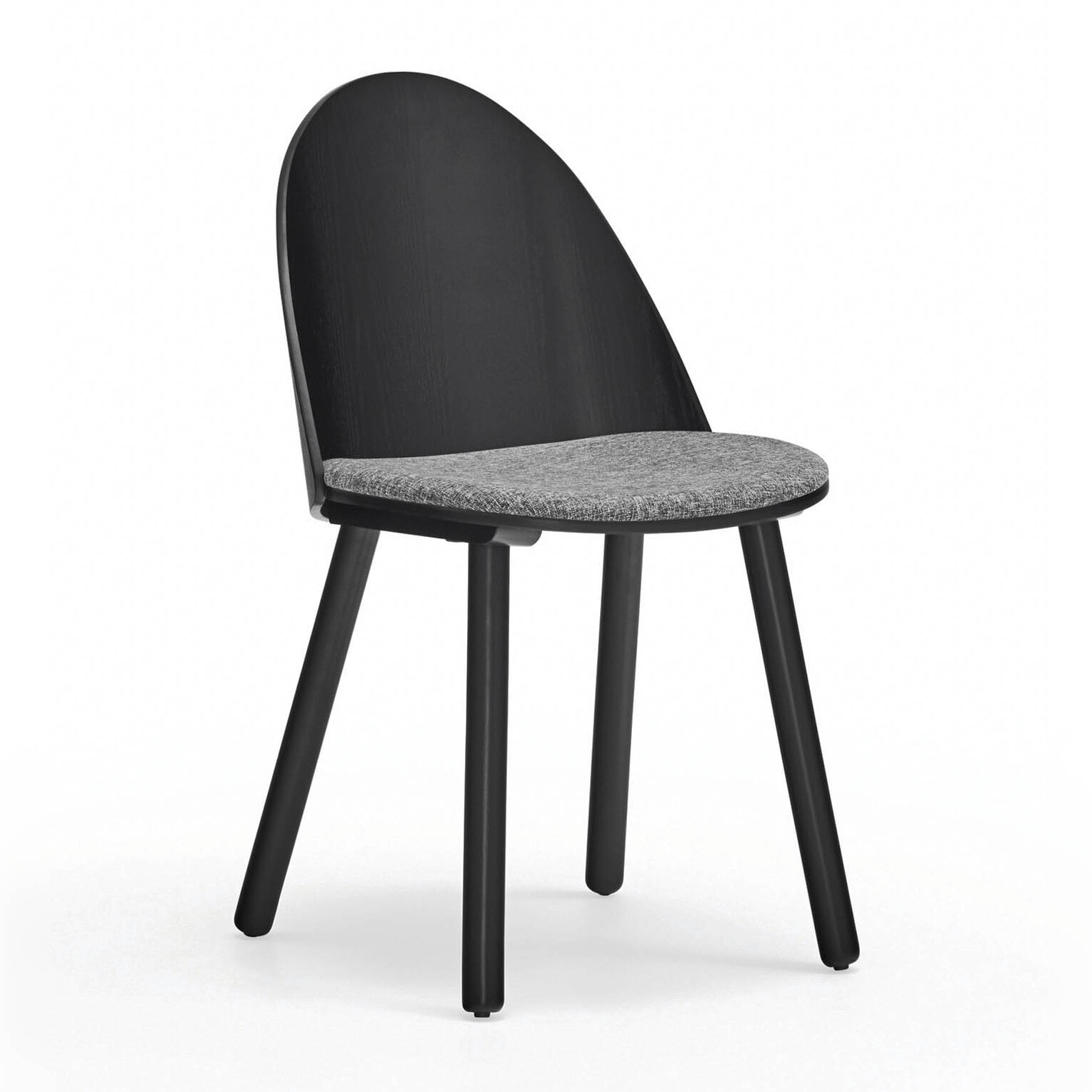 Silla Uma negro 2P/Caja
