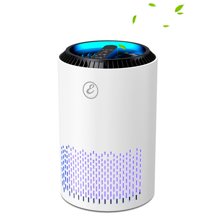 Purificatore Aria Portatile Air Purifier Filtro Hepa H13 22 Watt Elimina Odori Pollini Polvere Con Timer Camera Letto Soggiorno Bagno Ufficio 20 Mq