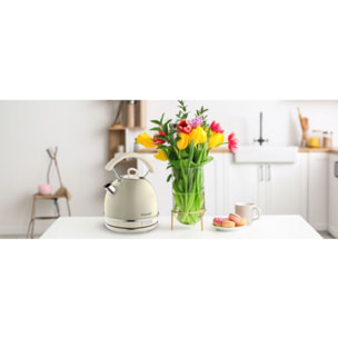 Bouilloire ARIETE vintage beige 1.7l