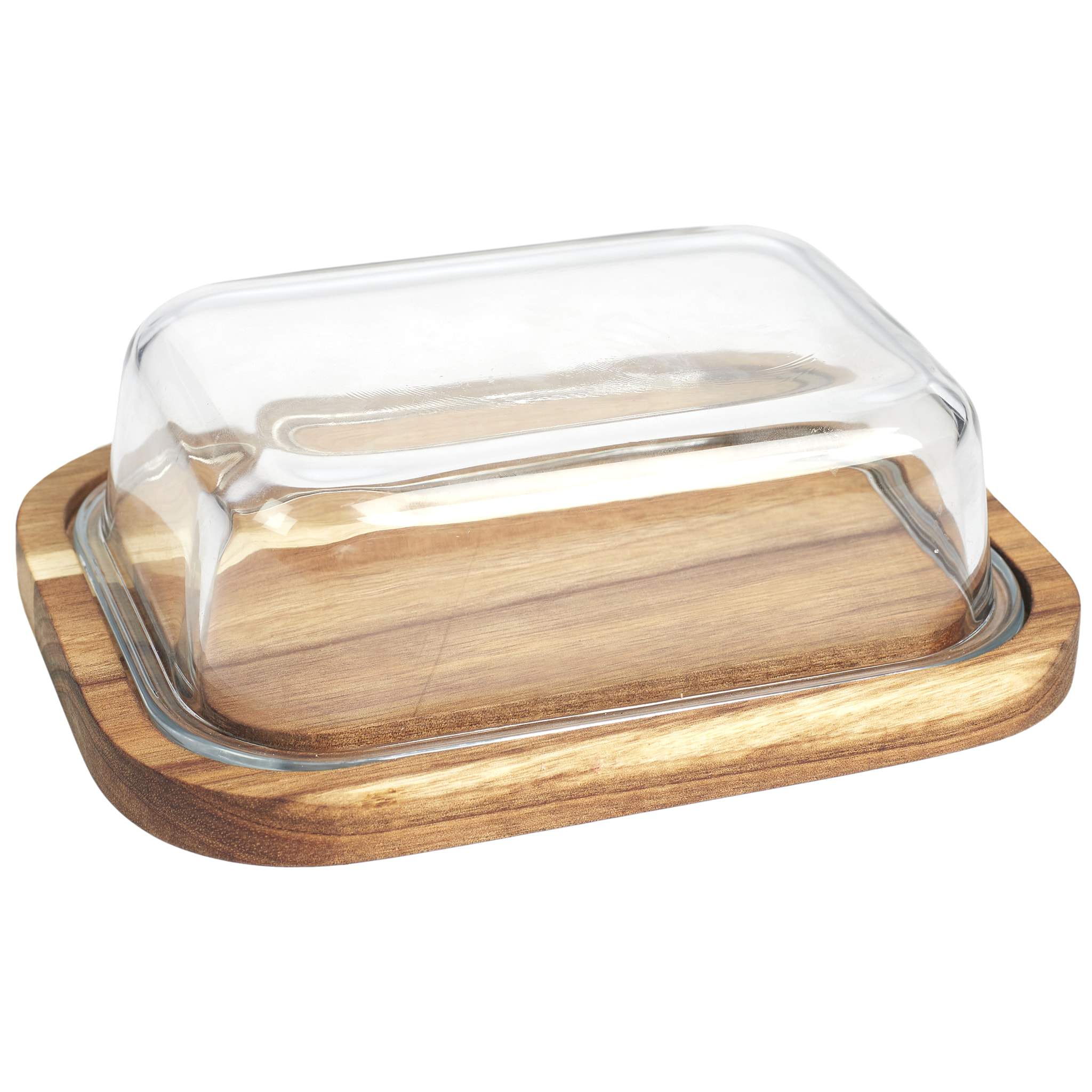 Beurrier Verre Acacia  19x14cm A1/m12
