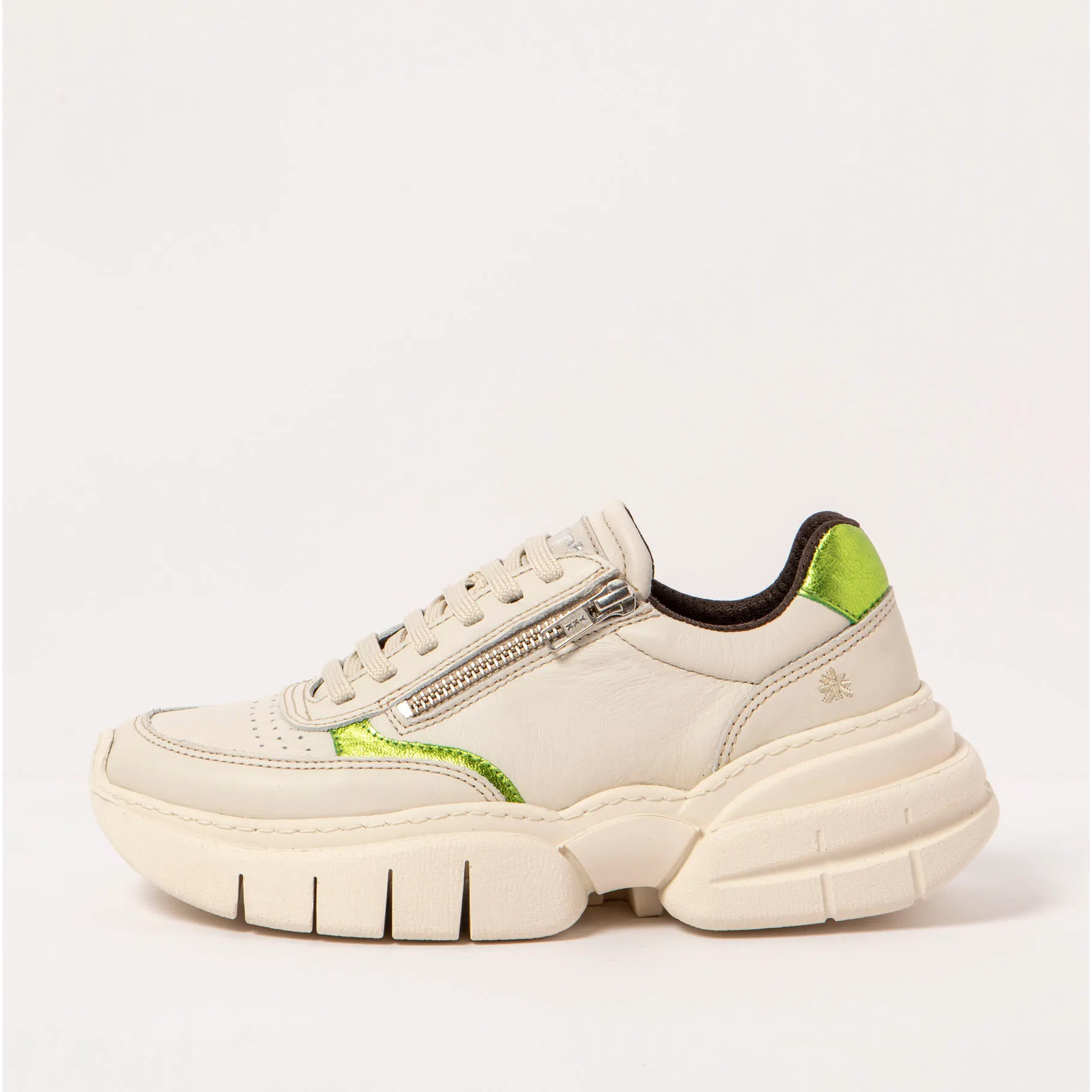 Zapatillas 1633 NAPPA CREAM-METALIZADO/ ATHENS color Cream-metalizado