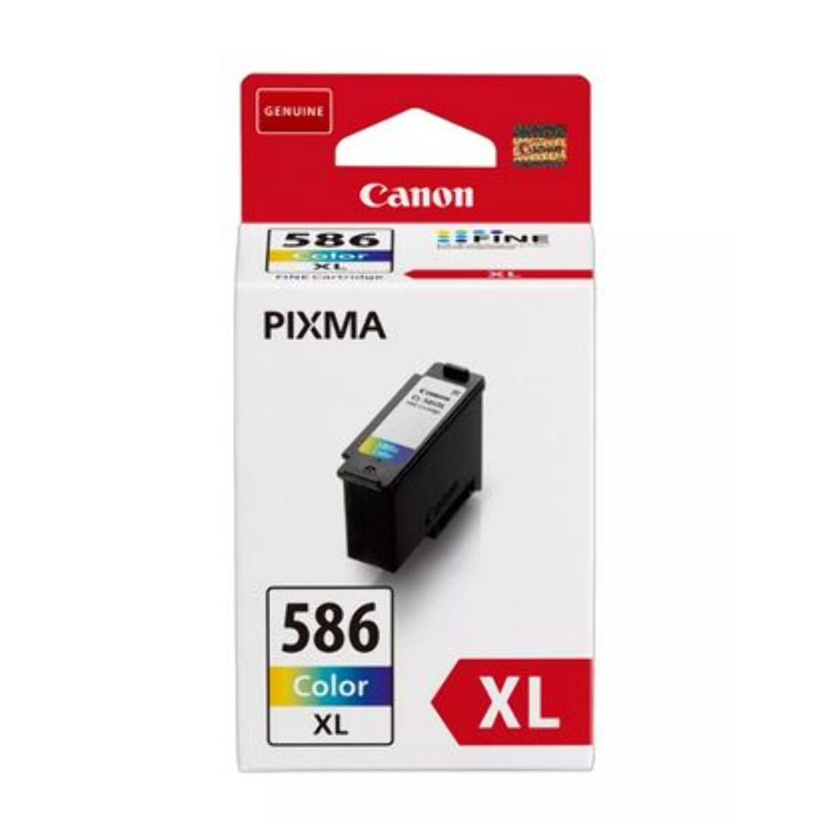 Cartouche d'encre CANON Originale CL-586 XL Haute Capacité Couleur - 4107C001