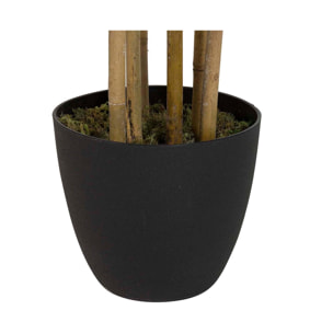 Planta Artificial Bamboo Con Maceta 80x80x150 Cm