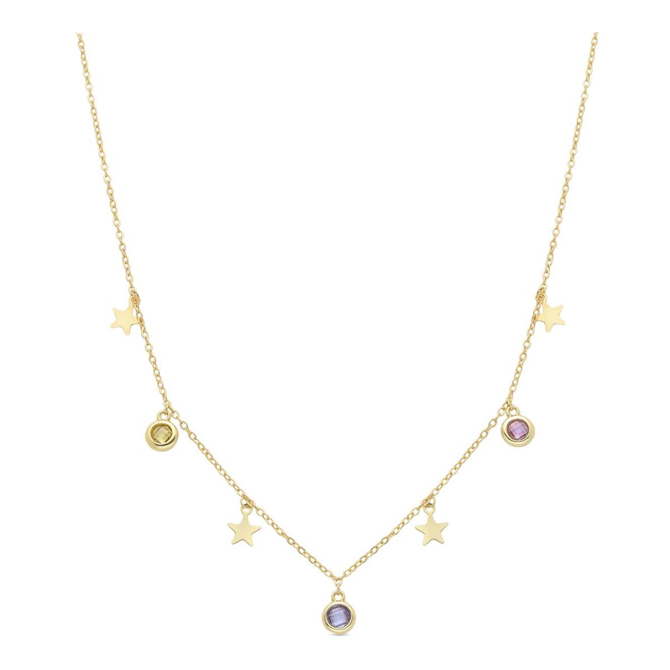 Collar Lux by Lux acabado en Oro amarillo de 18 Kts