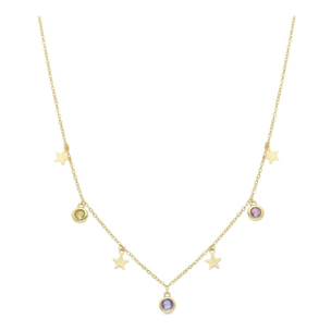 Collar Lux by Lux acabado en Oro amarillo de 18 Kts