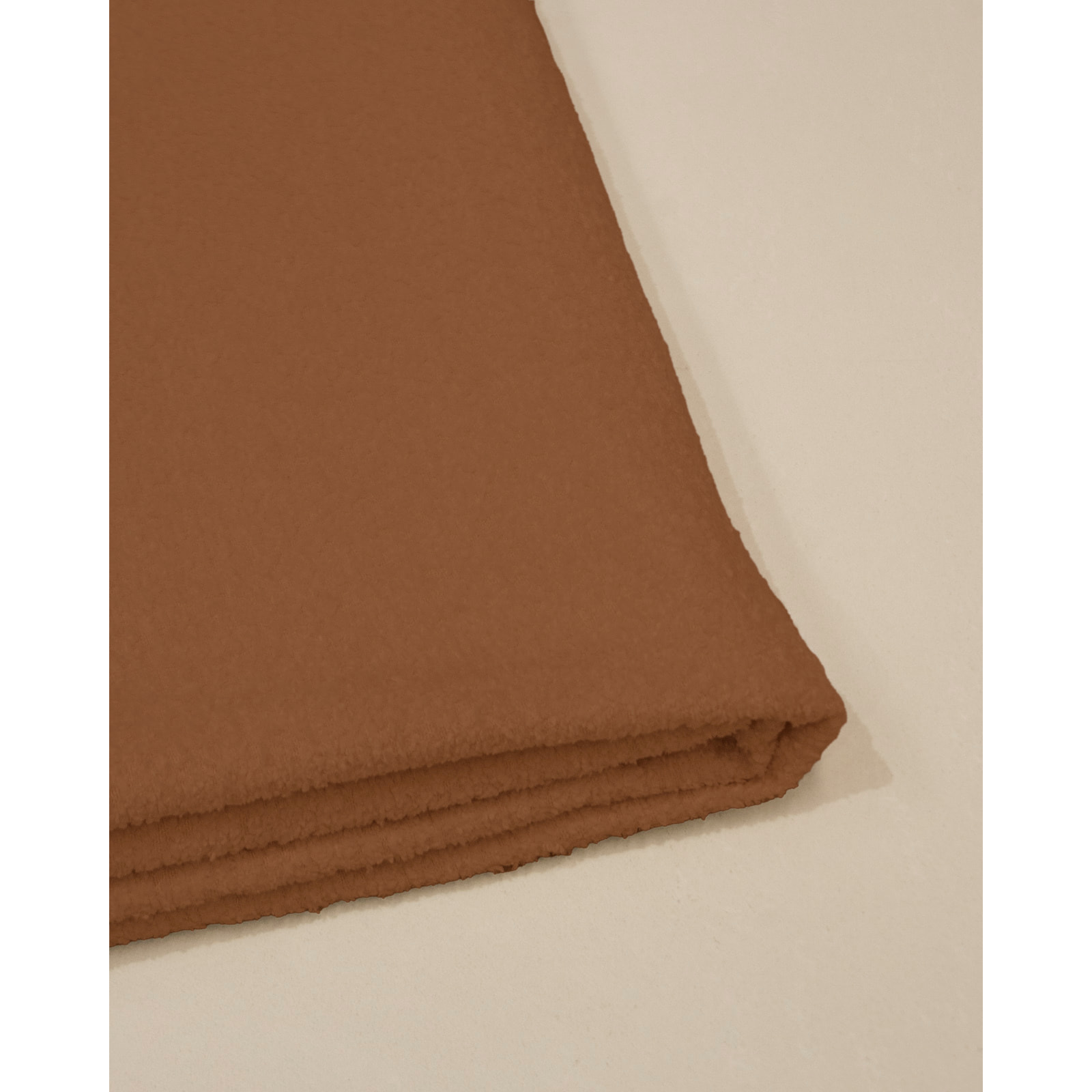 Housse pour tête de lit en bouclé cuivre en différentes tailles