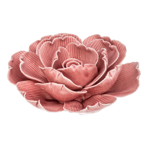 Fleur déco Poésie D.10cm céramique