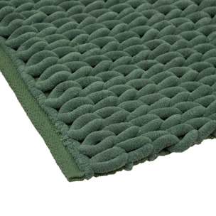 Tapis Colorama rectangulaire 50x75cm vert