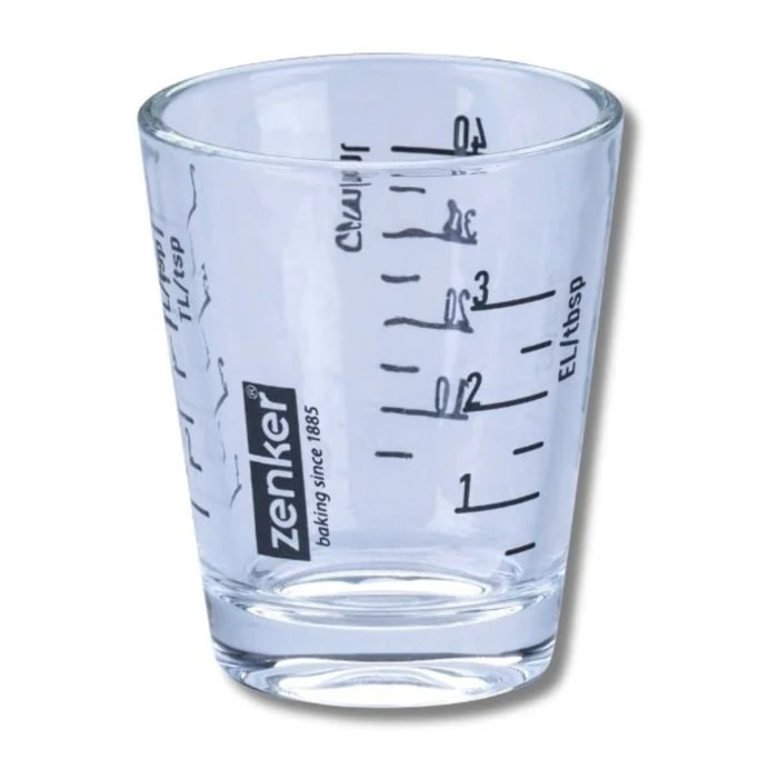 Mini verre mesureur en verre 40 ml Zenker
