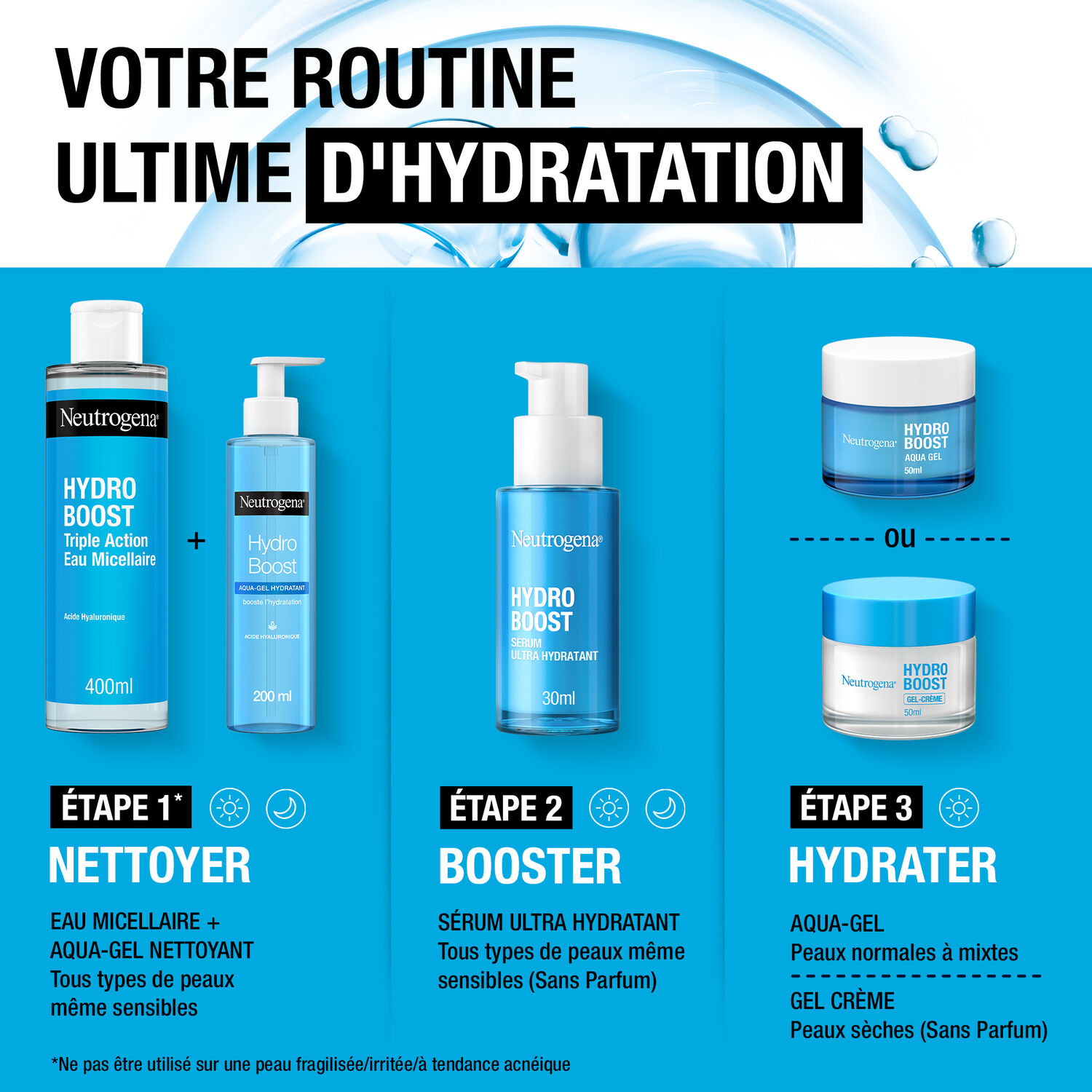 Hydro Boost - Sérum Visage Hydratant Acide hyaluronique 30ml