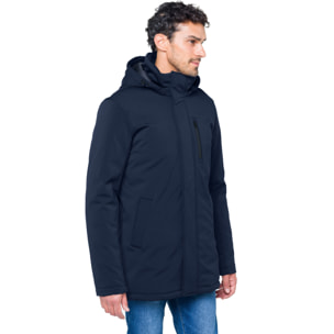 Giacca Hot Buttered termica impermeabile Nusakan blu navy.