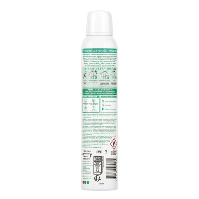 Shampooing Sec & Soin - Protège les Cheveux Abîmés ou Cassants 200 ml