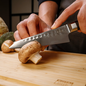 Cuchillo "Petty Bunka" - 135mm - Colección Bunka Damascus