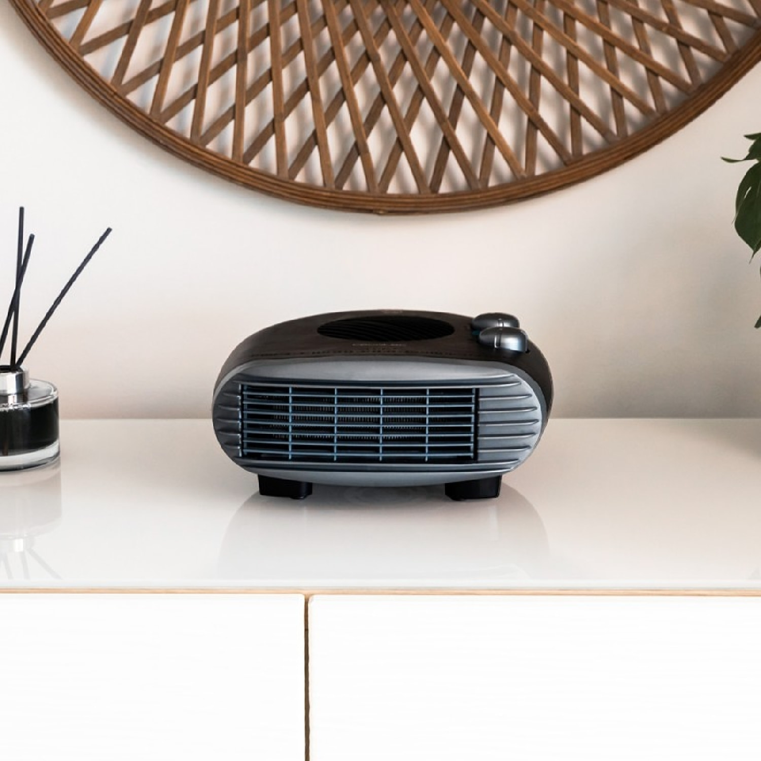 Cecotec Chauffage soufflant ReadyWarm 2000 Max Horizon Black