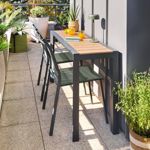 Table de jardin 2 places Evasion miel