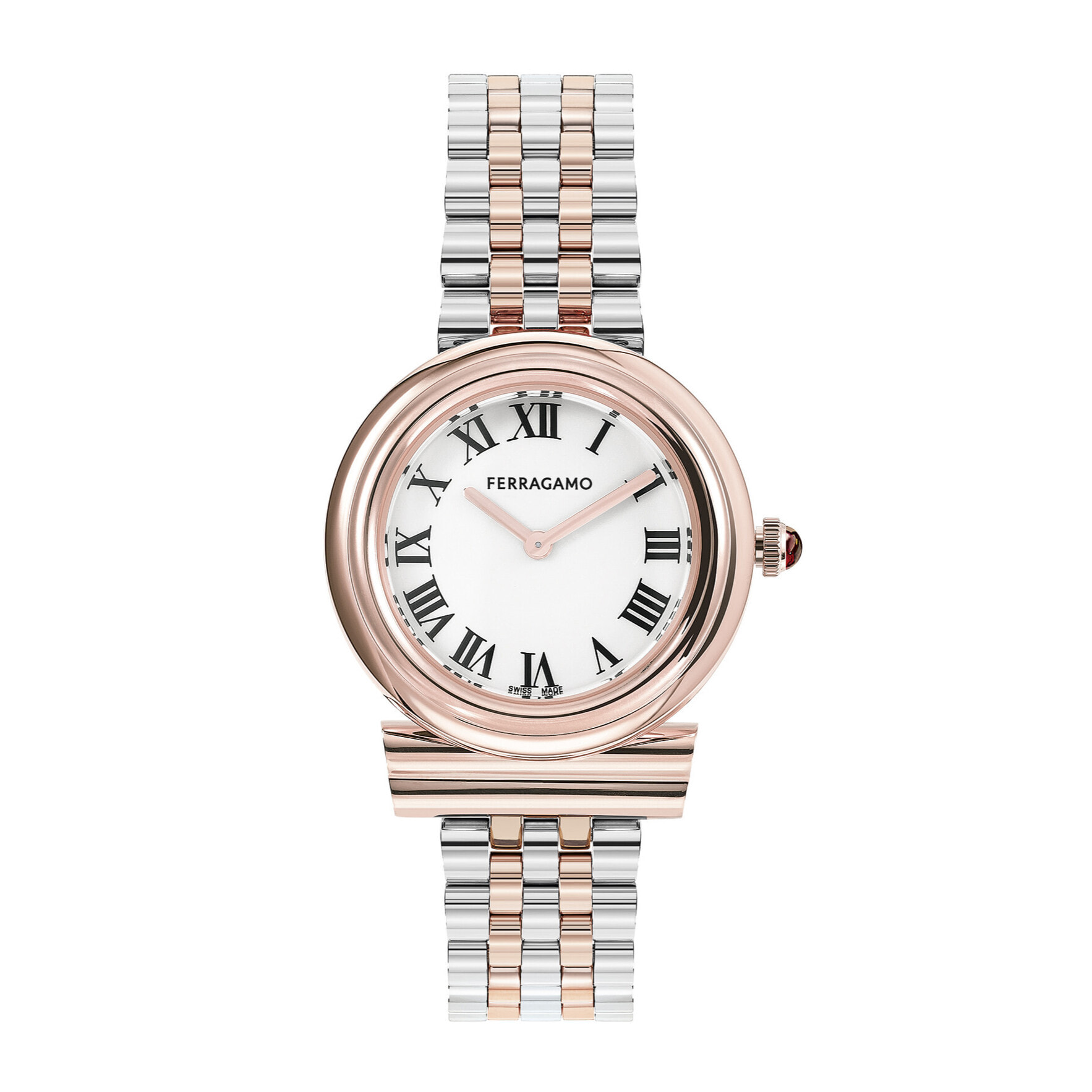 Ferragamo Reloj Analógico De Cuarzo Mv-Gancini 28Mm