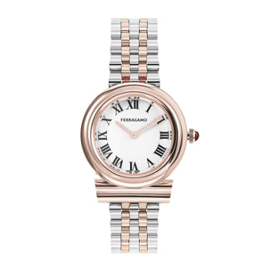 Ferragamo Reloj Analógico De Cuarzo Mv-Gancini 28Mm