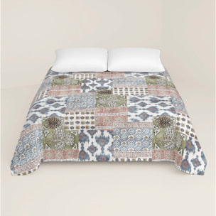 Juego de Sábanas Estampadas - 100% Algodón - Incluye 1 o 2 Fundas de Almohada + 1 Sábana Bajera - Indian