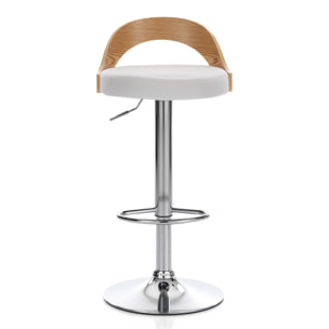 Tomasucci Ensemble de 2 tabourets RUBEN WOOD