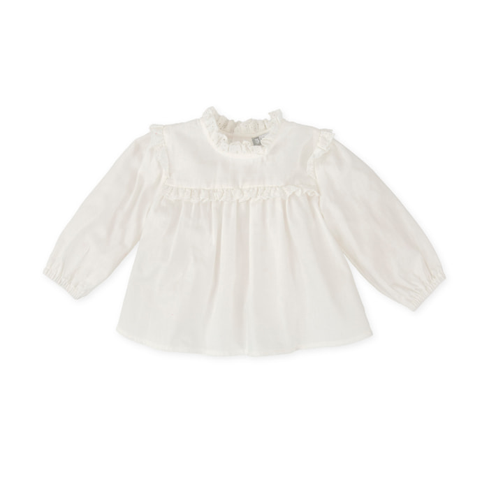 BLUSA BLANCA - Blanco quÍmico