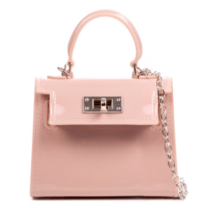 Villadeati bolso de mano mini Tote de pvc.